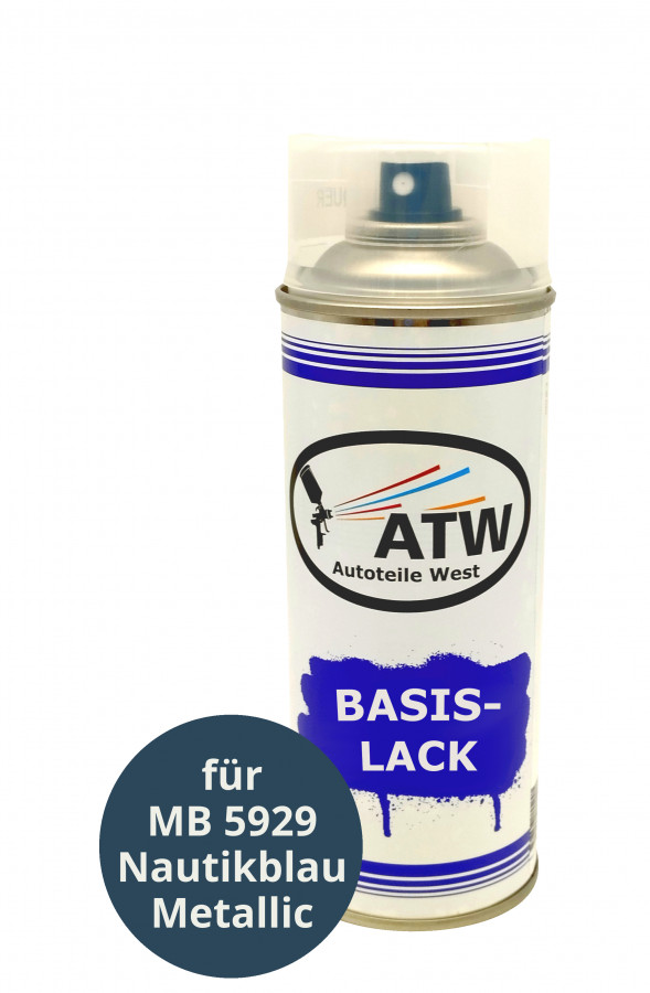 Autolack für MB 5929 Nautikblau Metallic